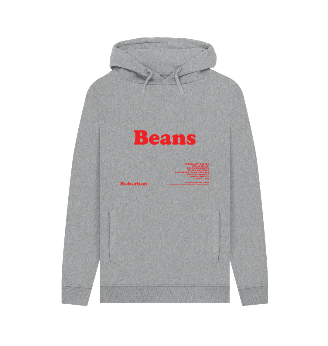 Light Heather Printed Hoody Front