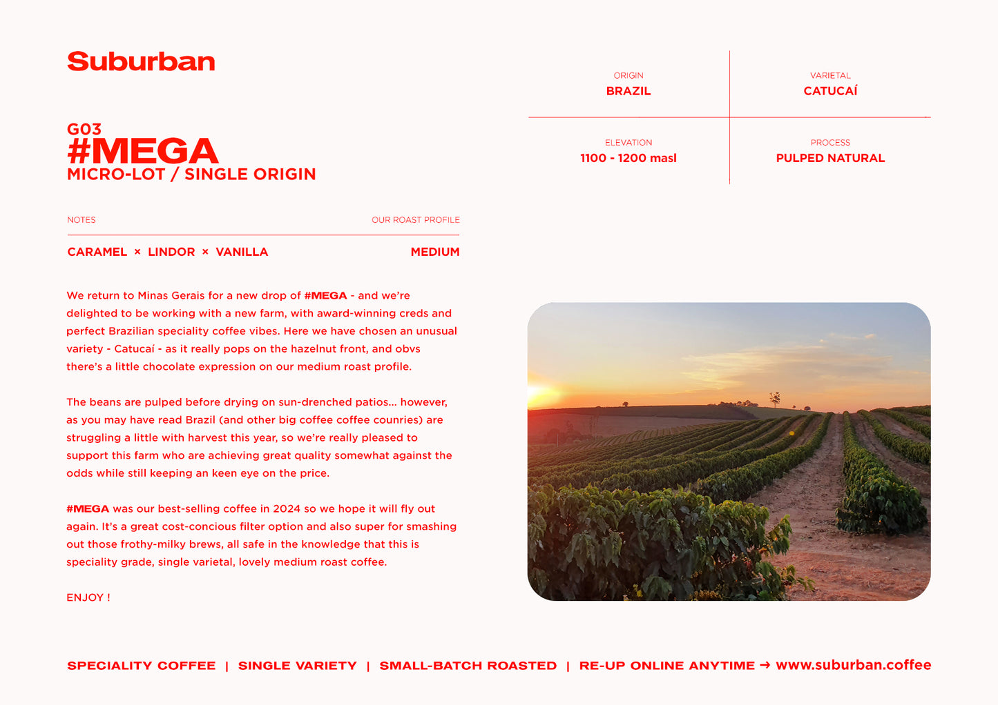 G03 - #MEGA : BRAZIL